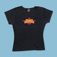 Women's 2005 Harley Davidson Top Medium - Double Double Vintage