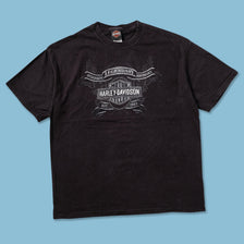 2010 Harley Davidson T-Shirt XLarge - Double Double Vintage