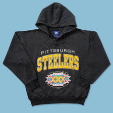 1996 Starter Pittsburgh Steelers Hoody Medium - Double Double Vintage
