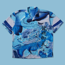 Y2K Dragon Shirt XXL - Double Double Vintage
