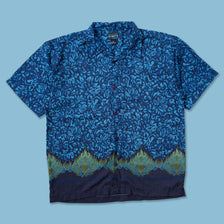 Y2K Floral Shirt Large - Double Double Vintage
