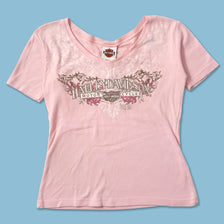 Women's Y2K Harley Davidson Top Small - Double Double Vintage