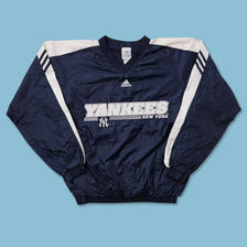 Vintage adidas New York Yankees Windbreaker Medium - Double Double Vintage