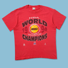 1994 Houston Rockets T-Shirt XLarge - Double Double Vintage