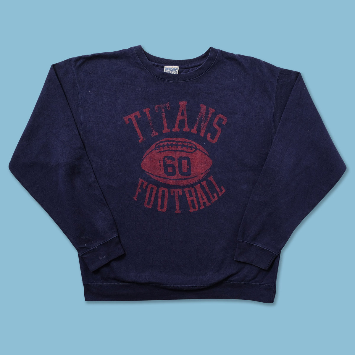 Vintage Titans Football Sweater XLarge