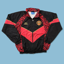 Vintage Umbro Manchester United Track Jacket Large - Double Double Vintage