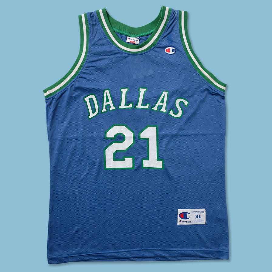 Vintage Champion Dallas Mavericks Kidd Jersey Large - Double Double Vintage