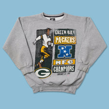 Women's 1997 Starter Greenbay Packers Sweater Small - Double Double Vintage