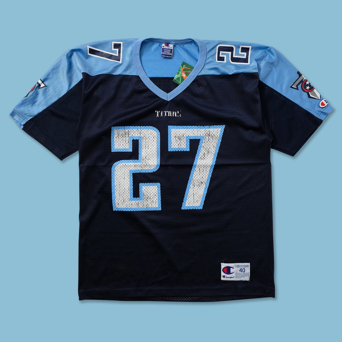 Limited Men's Derrick Henry White Road Jersey - #22 Football Tennessee  Titans 100th Season Vapor Untouchable Size 40/M