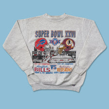 Women's 1992 Super Bowl Sweater Small - Double Double Vintage