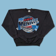 1994 New England Patriots Sweater Medium - Double Double Vintage