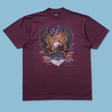 1992 3D Emblem American Biker T-Shirt XLarge - Double Double Vintage