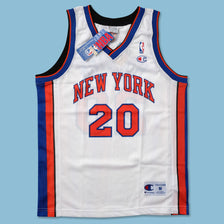 Vintage Champion New York Knicks Jersey Medium - Double Double Vintage