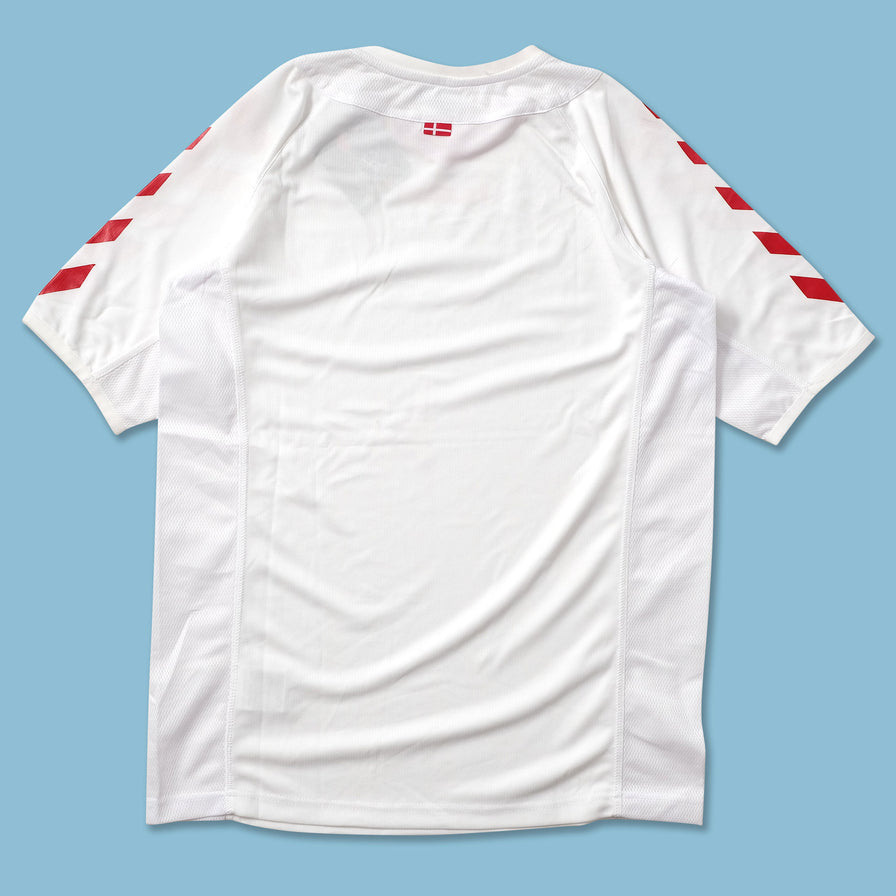 2003 Hummel Denmark Jersey Small - Double Double Vintage