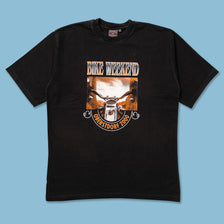 2000 Bike Weekend T-Shirt Large - Double Double Vintage
