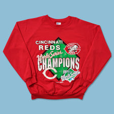 1990 Cincinnati Reds Sweater Medium - Double Double Vintage