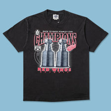 1998 Detroit Red Wings T-Shirt Large - Double Double Vintage