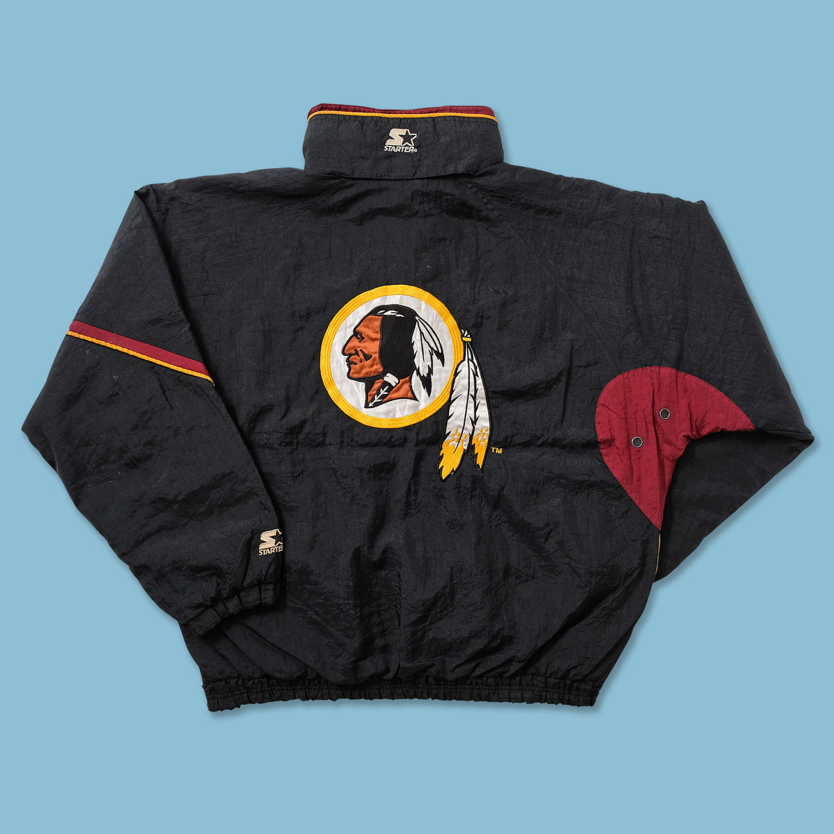 VTG WASHINGTON REDSKINS Starter Jacket Size LARGE RARE!!