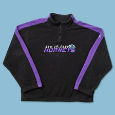 Vintage adidas New Orleans Hornets Fleece Large - Double Double Vintage