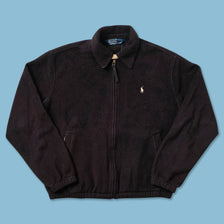 Vintage Polo Ralph Lauren Fleece Jacket Medium - Double Double Vintage