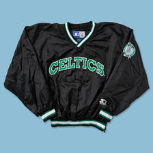Vintage Starter Boston Celtics Windbreaker Medium - Double Double Vintage