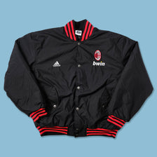2007 adidas AC Milan Padded Bomber Jacket Large - Double Double Vintage