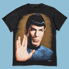 1991 Star Trek Commander Spock T-Shirt Small - Double Double Vintage