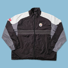 Vintage Reebok Pittsburgh Steelers Track Jacket XXL - Double Double Vintage