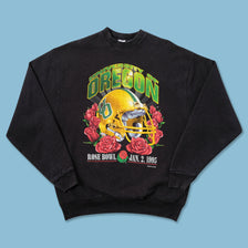 1995 University of Oregon Rosebowl Sweater Large - Double Double Vintage