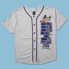 1995 Looney Tunes Colorado Rockies Jersey Large - Double Double Vintage