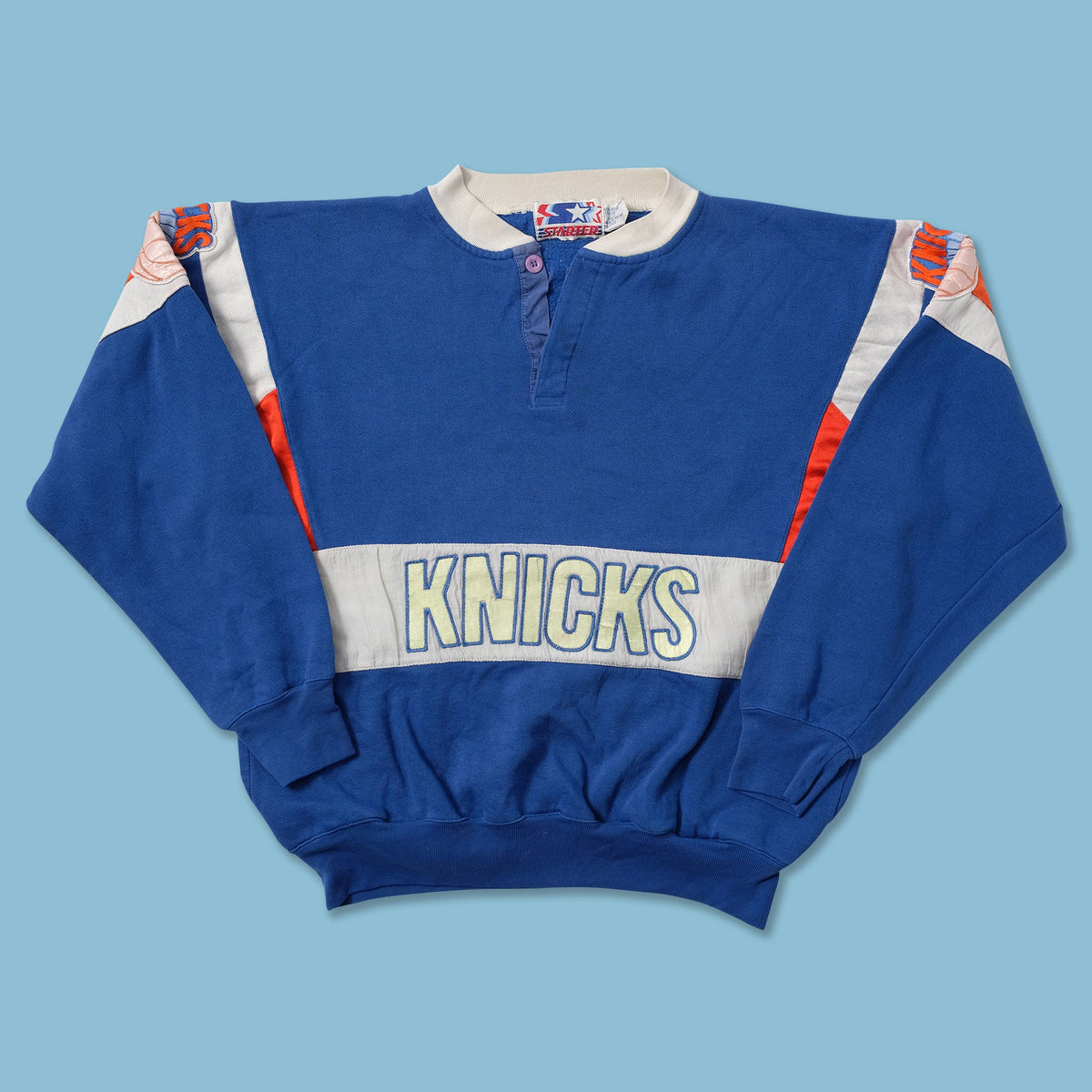 Vintage Starter New York Knicks Sweater Small | Double Double Vintage