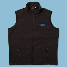 Carolina Panthers Soft Shell Vest XLarge - Double Double Vintage