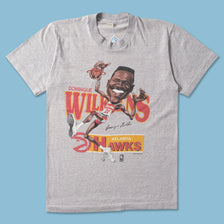 Women's Atlanta Hawks Dominique Wilkins T-Shirt Small - Double Double Vintage