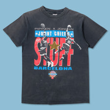1992 Nike Barcelona Pippen & Jordan T-Shirt Small - Double Double Vintage