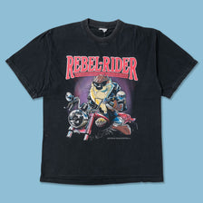 1992 Tasmanian Devil Rebel Rider T-Shirt Large - Double Double Vintage