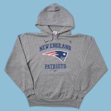 Vintage Reebok New England Patriots Hoody Small - Double Double Vintage