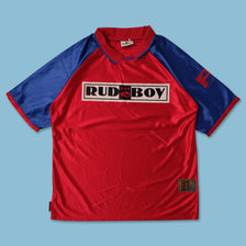 Y2K Rudeboy Jersey Large - Double Double Vintage