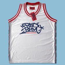 Y2K Redrum Basketball Jersey - Double Double Vintage