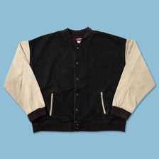 Vintage Tailgaters Truck Club Denim Varsity Jacket XXL - Double Double Vintage