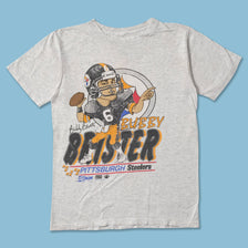 1990 Pittsburgh Steelers Bubby Brister T-Shirt Small - Double Double Vintage