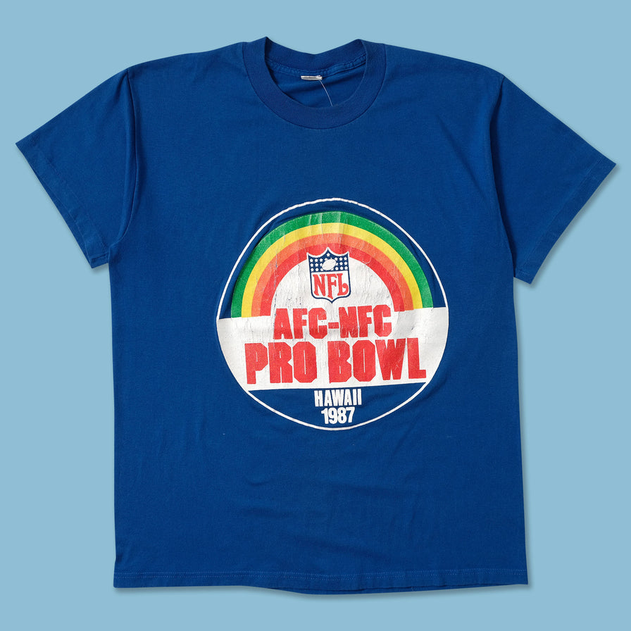 1987 NFL Pro Bowl T-Shirt Small - Double Double Vintage