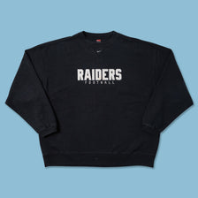 Vintage Nike Oakland Raiders Football Sweater XXL - Double Double Vintage