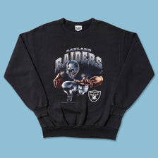 2001 Oakland Raiders Sweater Large - Double Double Vintage
