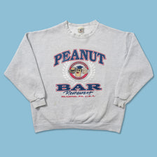 Vintage Peanut Bar Restaurant Sweater XLarge