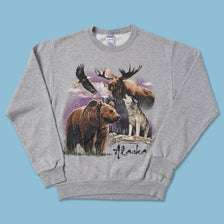Women's Alaska Nature Sweater Small - Double Double Vintage