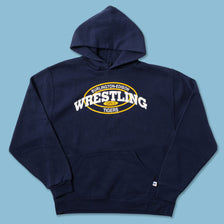 Russell Athletic Burlington Wrestling Hoody Small - Double Double Vintage
