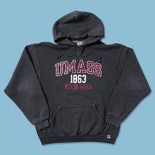 Russell Athletic UMASS Hoody Medium - Double Double Vintage