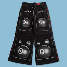 Y2K 8 Ball Baggy Pants - Double Double Vintage