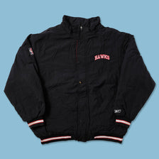 Reebok Atlanta Hawks Padded Jacket XXL - Double Double Vintage