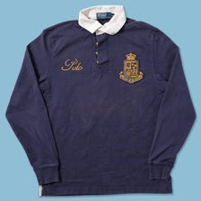 Vintage Polo Ralph Lauren Rugby Sweater Small - Double Double Vintage